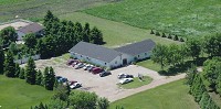 Overhead view of the Church of the Living Word