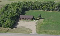 Overhead photo of Seventh Day Adventist Church